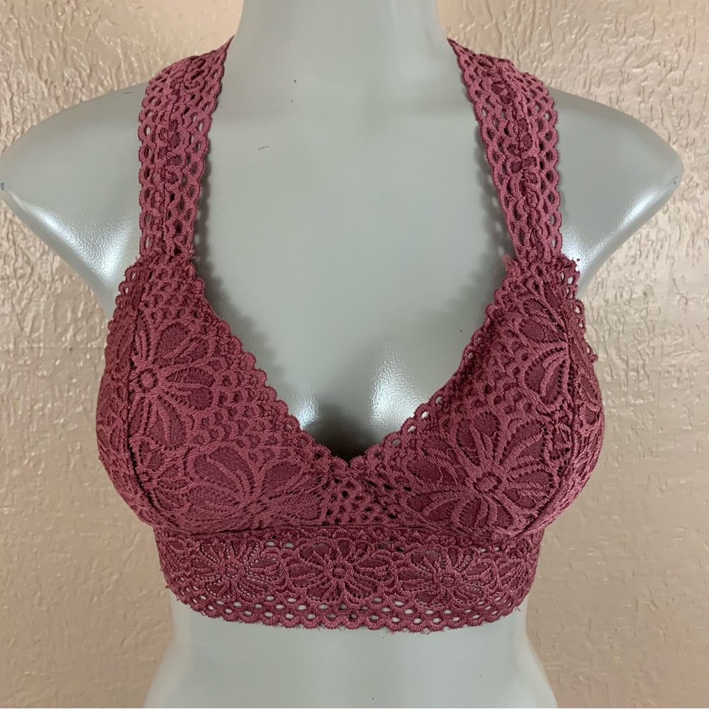 Lace Racerback Bralettes Set of 3 - Picture 3 of 13